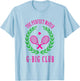 Tennis Match Club Little / G Big Sorority Reveal T-Shirt - T-Shirt | Light Blue