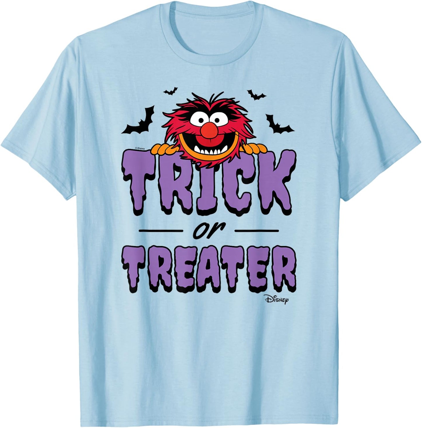 The Muppets - Animal Trick Or Treat T-Shirt - T-Shirt | Light Blue