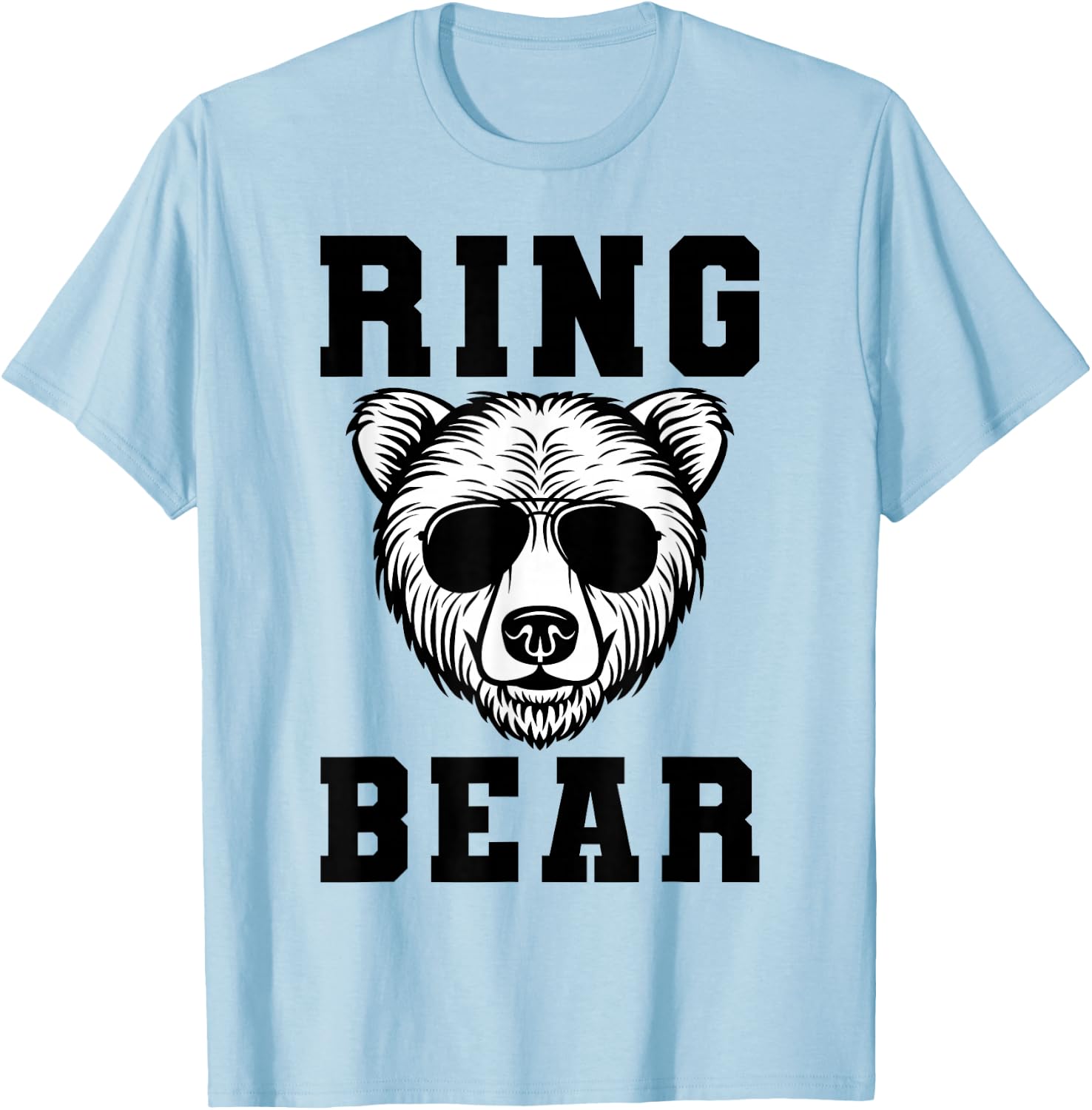 Ring Bear Ring Bear Ring T-Shirt - T-Shirt | Light Blue