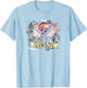 My Little Pony: Friendship Is Magic Rainbow Dash Girl Boss T-Shirt - T-Shirt | Light Blue