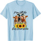 Pray Till The Cows Come Home - Country Farm Life, Cow Lovers T-Shirt - T-Shirt | Light Blue