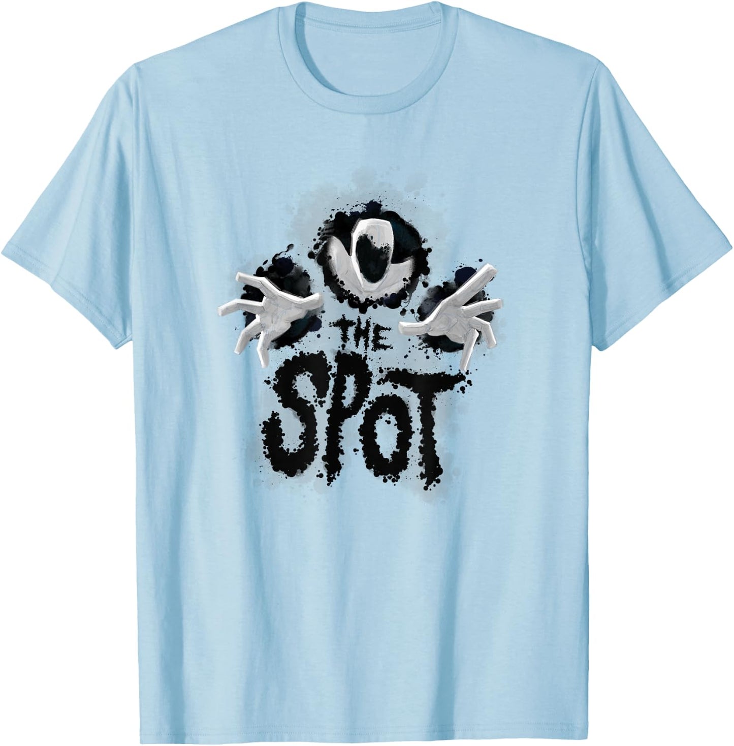 Marvel Spider-Man Across The Spider-Verse Part 1 The Spot T-Shirt - T-Shirt | Light Blue