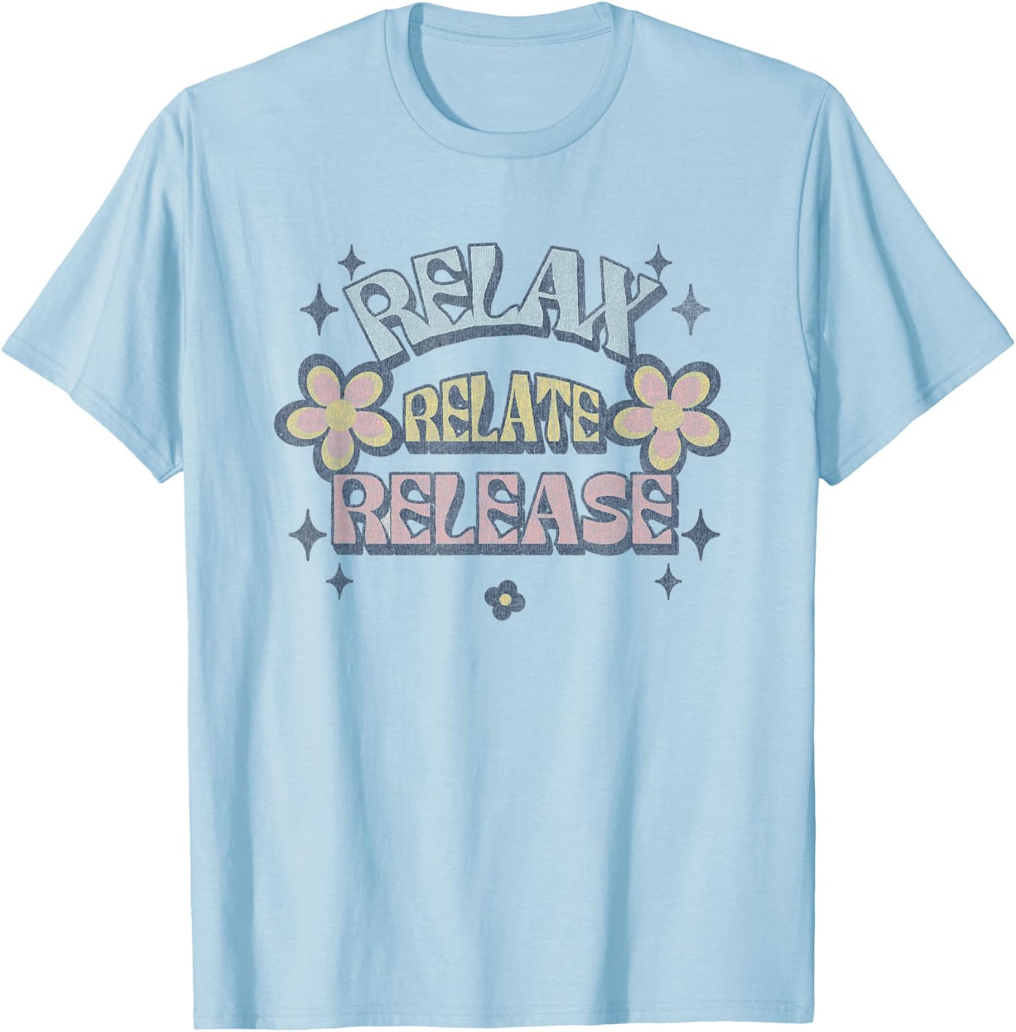 Relax Relate Released T-Shirt - T-Shirt | Light Blue