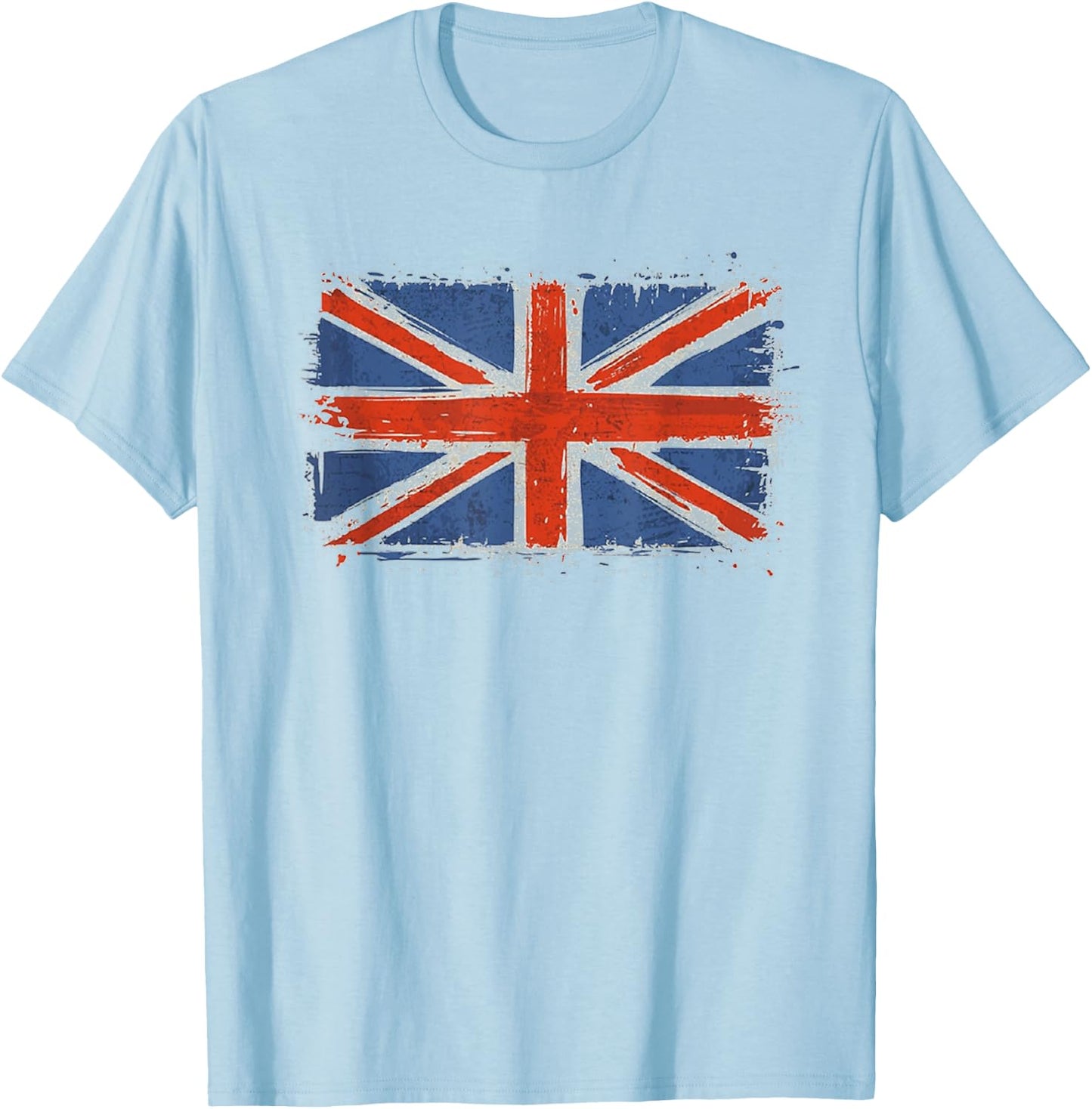 England , British Shirt, England Flag, England T-Shirt - T-Shirt | Light Blue