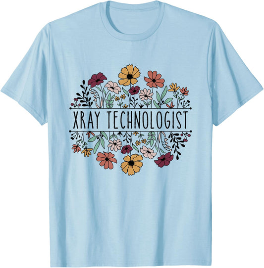 Xray Technologist Xray Tech Radiologic Technologist T-Shirt - T-Shirt | Light Blue