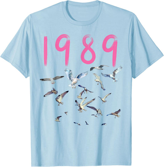 Seagull in the Sky 1989 T-Shirt - T-Shirt | Light Blue
