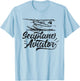 Seaplane Aviator Pilot Crew Water Land T-Shirt - T-Shirt | Light Blue