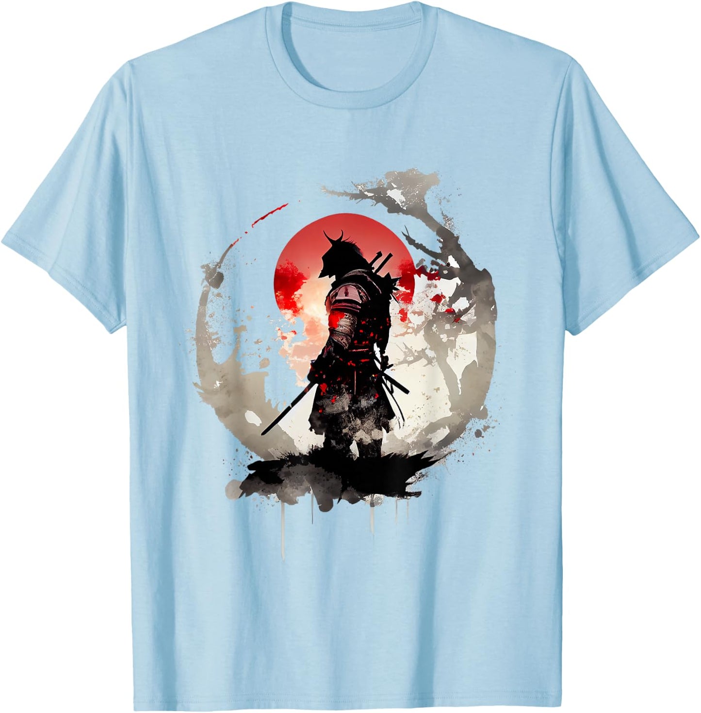 Samurai Ronin T-Shirt - T-Shirt | Light Blue