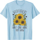 Wildflowers don't care where they Grow Inspirational T-Shirt - T-Shirt | Light Blue