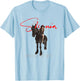 Official Shania Twain Queen of Me Horseback White T-Shirt - T-Shirt | Light Blue