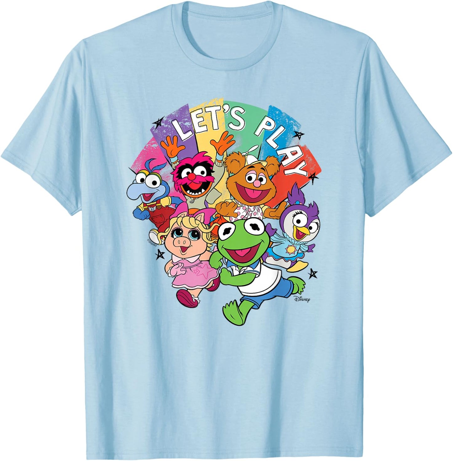 The Muppet Babies - The Muppet Babies Group T-Shirt - T-Shirt | Light Blue