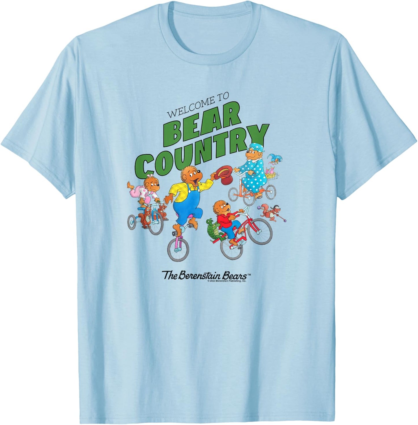 The Berenstain Bears The Berenstain Bears Bear Country T-Shirt - T-Shirt | Light Blue