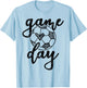 Sports Lover Game Day Soccer Ball T-Shirt - T-Shirt | Light Blue
