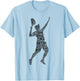 Tennis Player Boys Youth Men Kids T-Shirt - T-Shirt | Light Blue