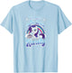 My Little Pony: Friendship Is Magic Girl Who Loves Rarity T-Shirt - T-Shirt | Light Blue