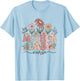 Wildflower Mother Baby Nurse Mother Baby Crew T-Shirt - T-Shirt | Light Blue