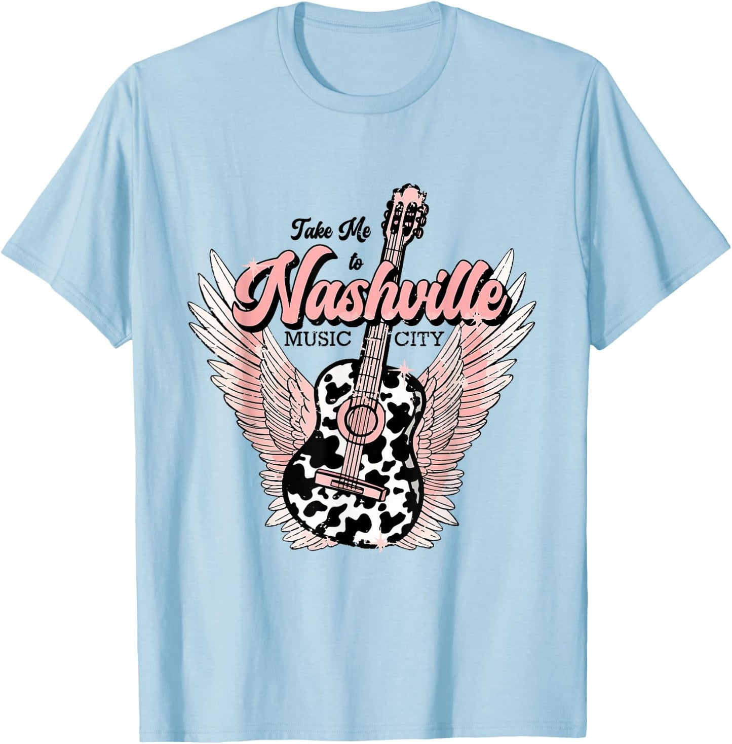 Take Me to Nashville - Nashville Tennessee T-Shirt - T-Shirt | Light Blue
