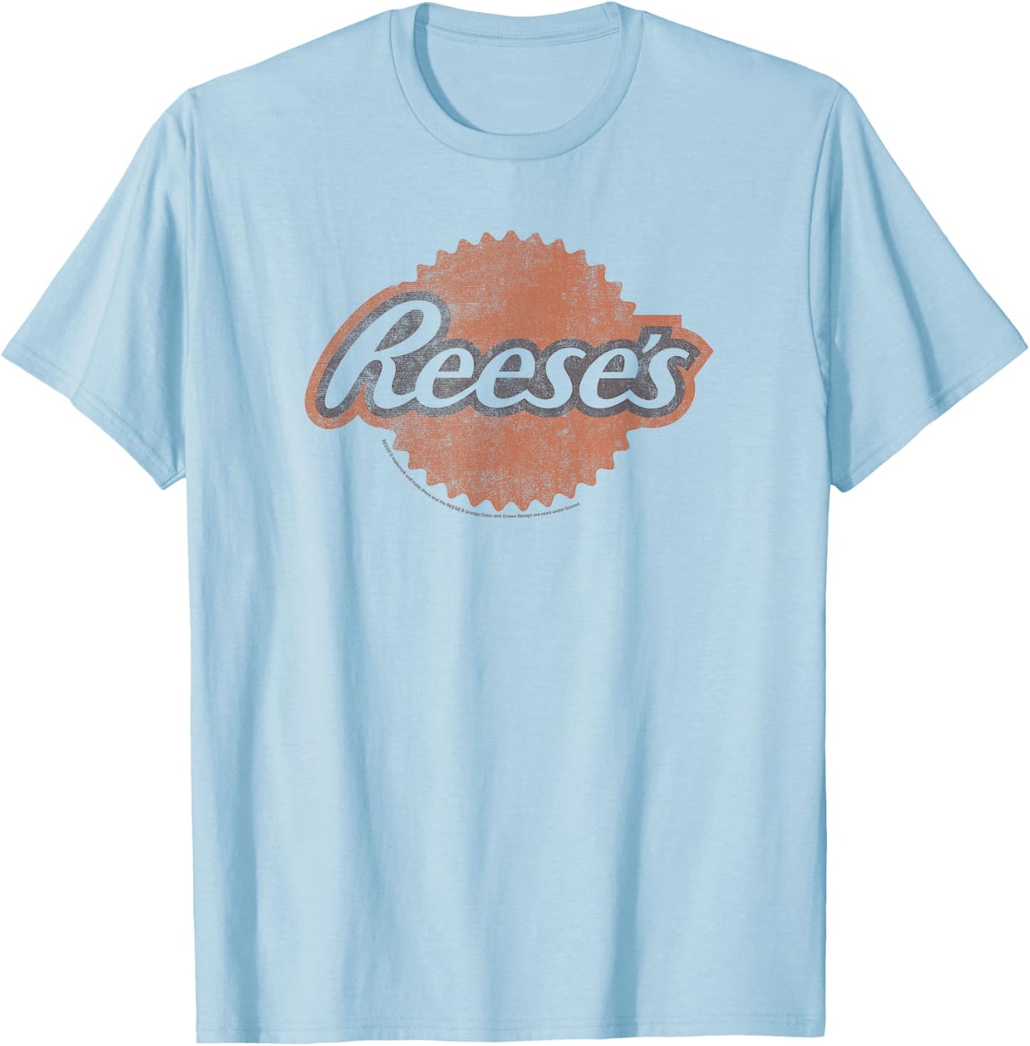 Reese's Centered Peanut Butter Cup T-Shirt - T-Shirt | Light Blue