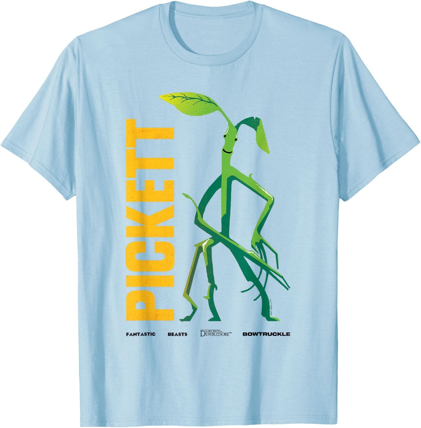 Fantastic Beasts 3 Pickett the Bowtruckle T-Shirt - T-Shirt | Light Blue