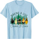 Making A List And Chicken It Twice, Christmas Farm Chicken T-Shirt - T-Shirt | Light Blue