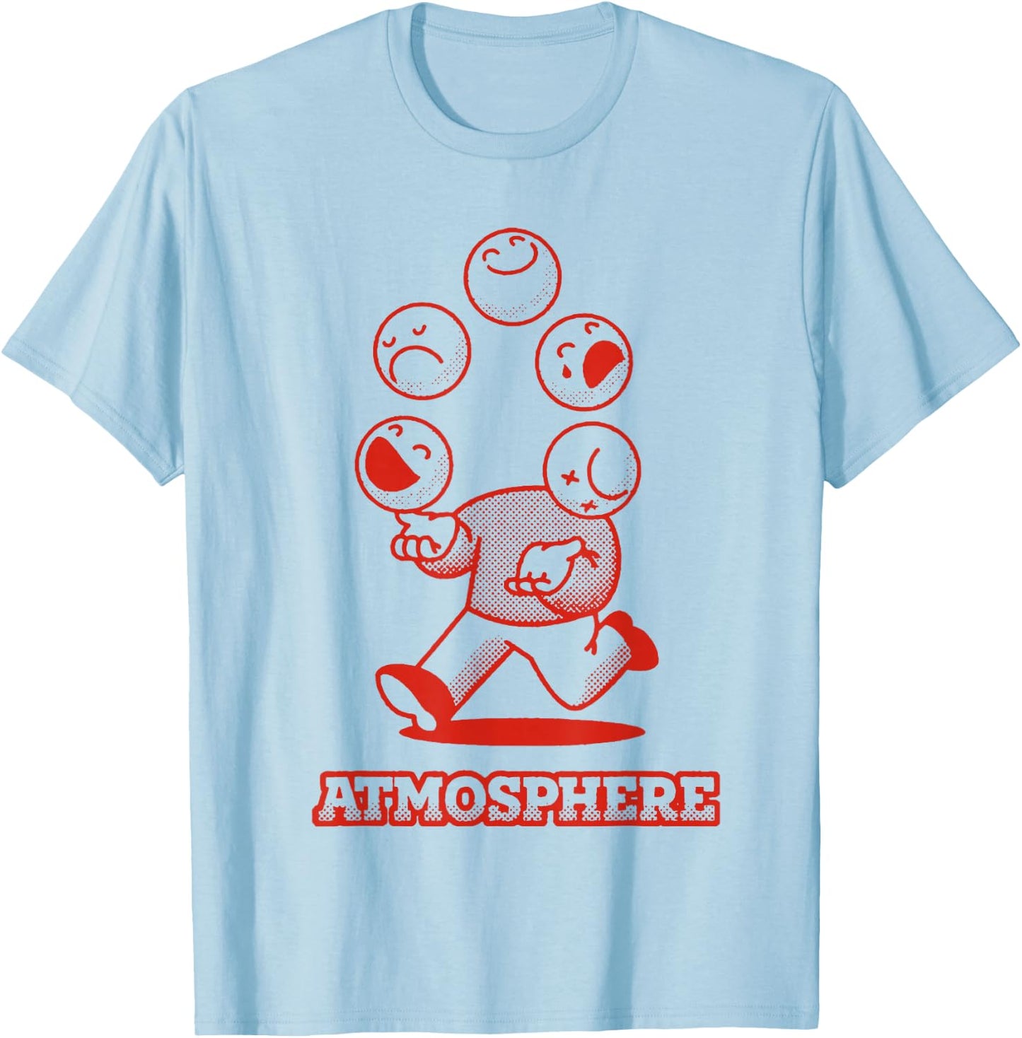 Atmosphere Juggle T-Shirt - T-Shirt | Light Blue