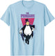 Batman Vintage Classic The Penguin Comic Villain Badge T-Shirt - T-Shirt | Light Blue