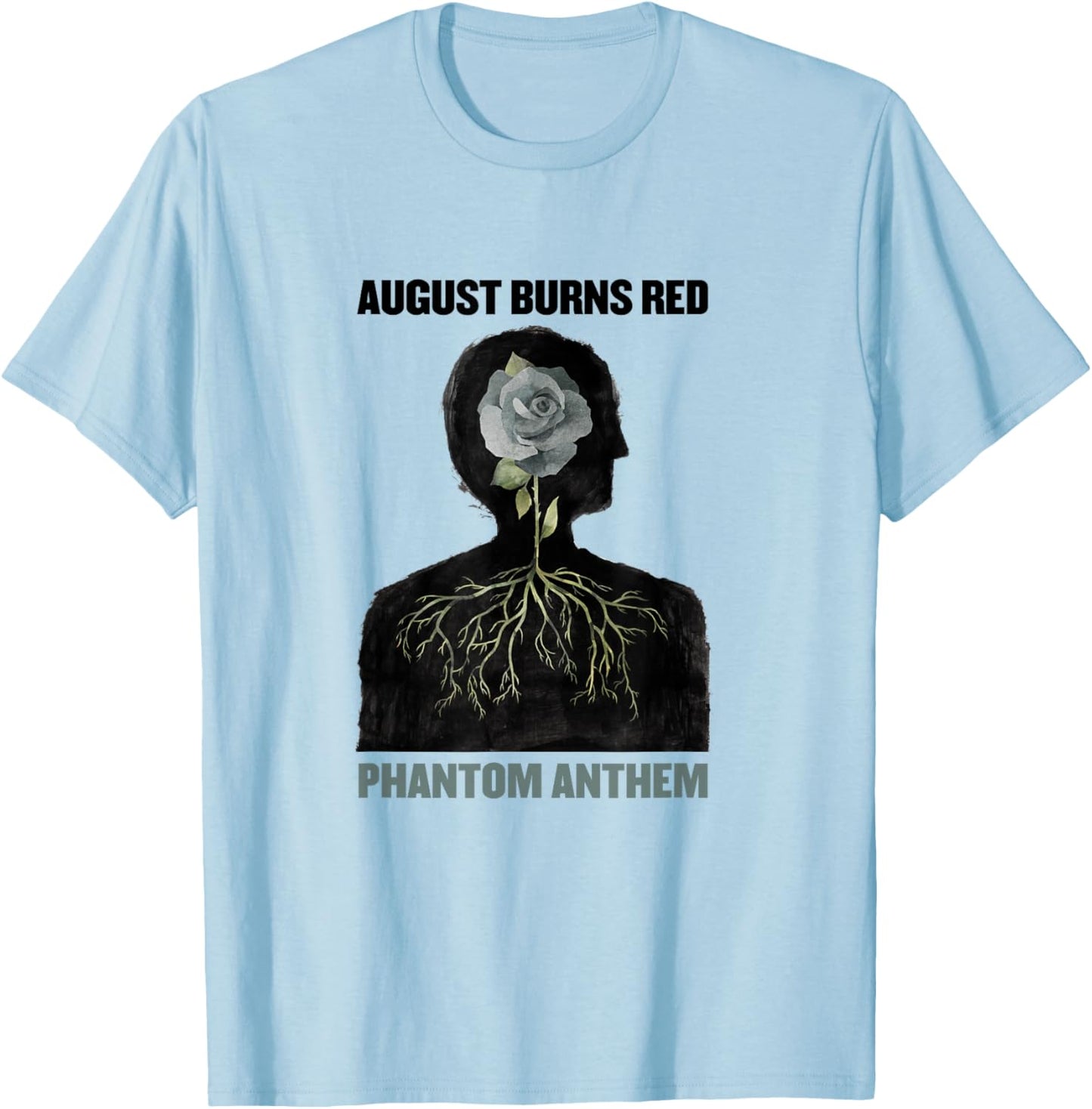 August Burns Red - Phantom Anthem Cover T-Shirt - T-Shirt | Light Blue