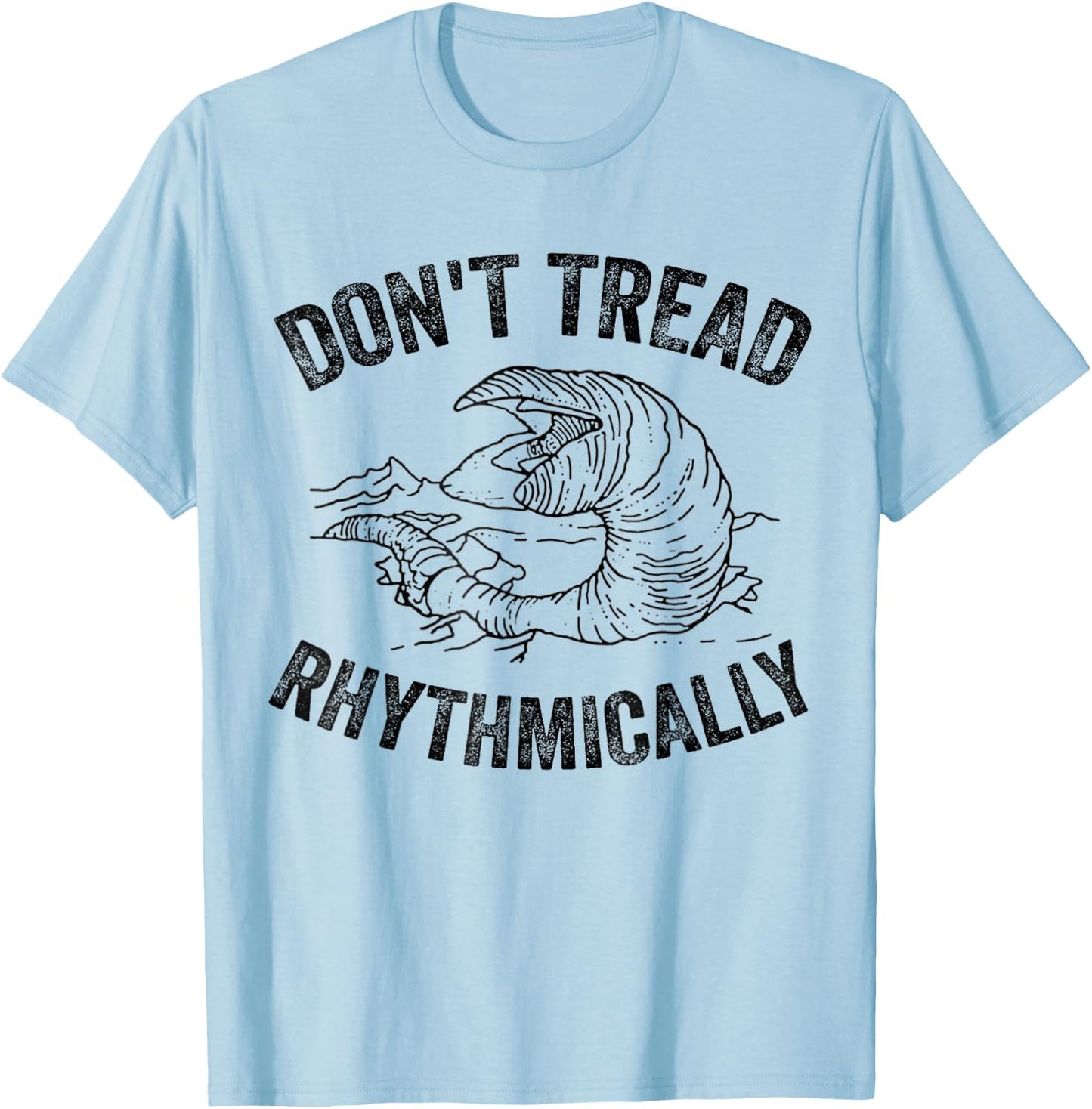Don't Tread Rhythmically Apparel Women T-Shirt - T-Shirt | Light Blue