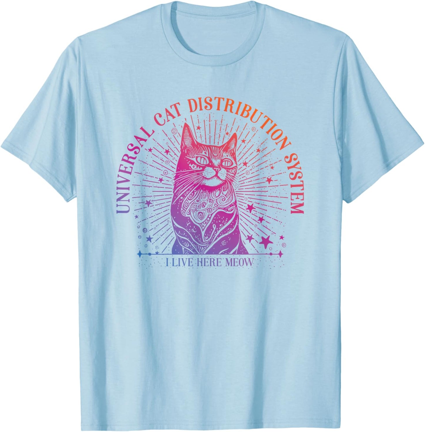 Cat Distribution System Women T-Shirt - T-Shirt | Light Blue