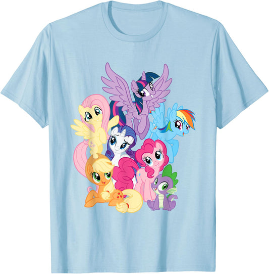 My Little Pony Squad Together T-Shirt - T-Shirt | Light Blue