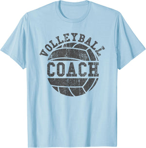 Volleyball Coach T-Shirt - T-Shirt | Light Blue