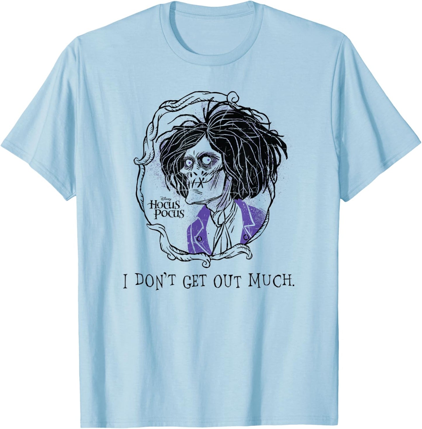 Hocus Pocus - I Don't Get Out Much T-Shirt - T-Shirt | Light Blue