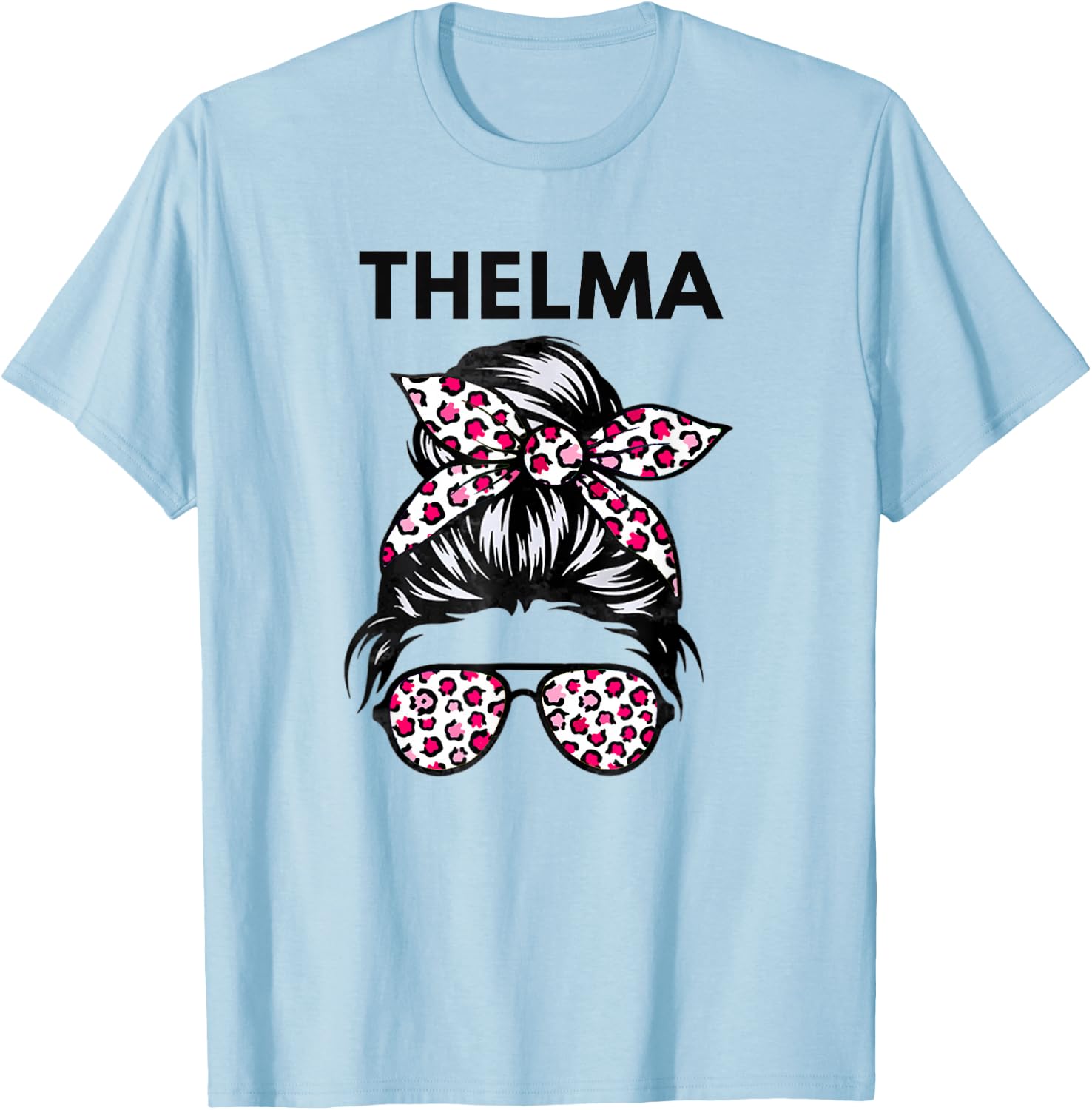 Thelma Cute Matching Best Frienda Road Trip Vacation T-Shirt - T-Shirt | Light Blue