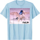 Purple Martin Unicorn T-Shirt - T-Shirt | Light Blue
