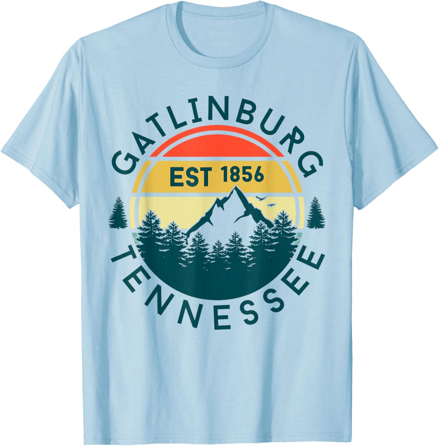Gatlinburg T-Shirt - T-Shirt | Light Blue