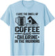 I Love The Smell Of Coffee And Chlorine In The Morning T-Shirt - T-Shirt | Light Blue