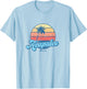 Vintage Acapulco Mexico Classic 70s Retro Surfer T-Shirt - T-Shirt | Light Blue