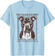 Don't Blame The Breed, XL Bully, Pitbull, Mastif T-Shirt - T-Shirt | Light Blue