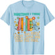 Sometimes I Think I Read Too Much Reading Funny T-Shirt - T-Shirt | Light Blue