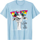It's Good To See You Printed This Giraffe Is Funny T-Shirt - T-Shirt | Light Blue