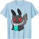 Mothman Bubble Tea Cryptid Kawaii Boba Creature Folklore T-Shirt - T-Shirt | Light Blue