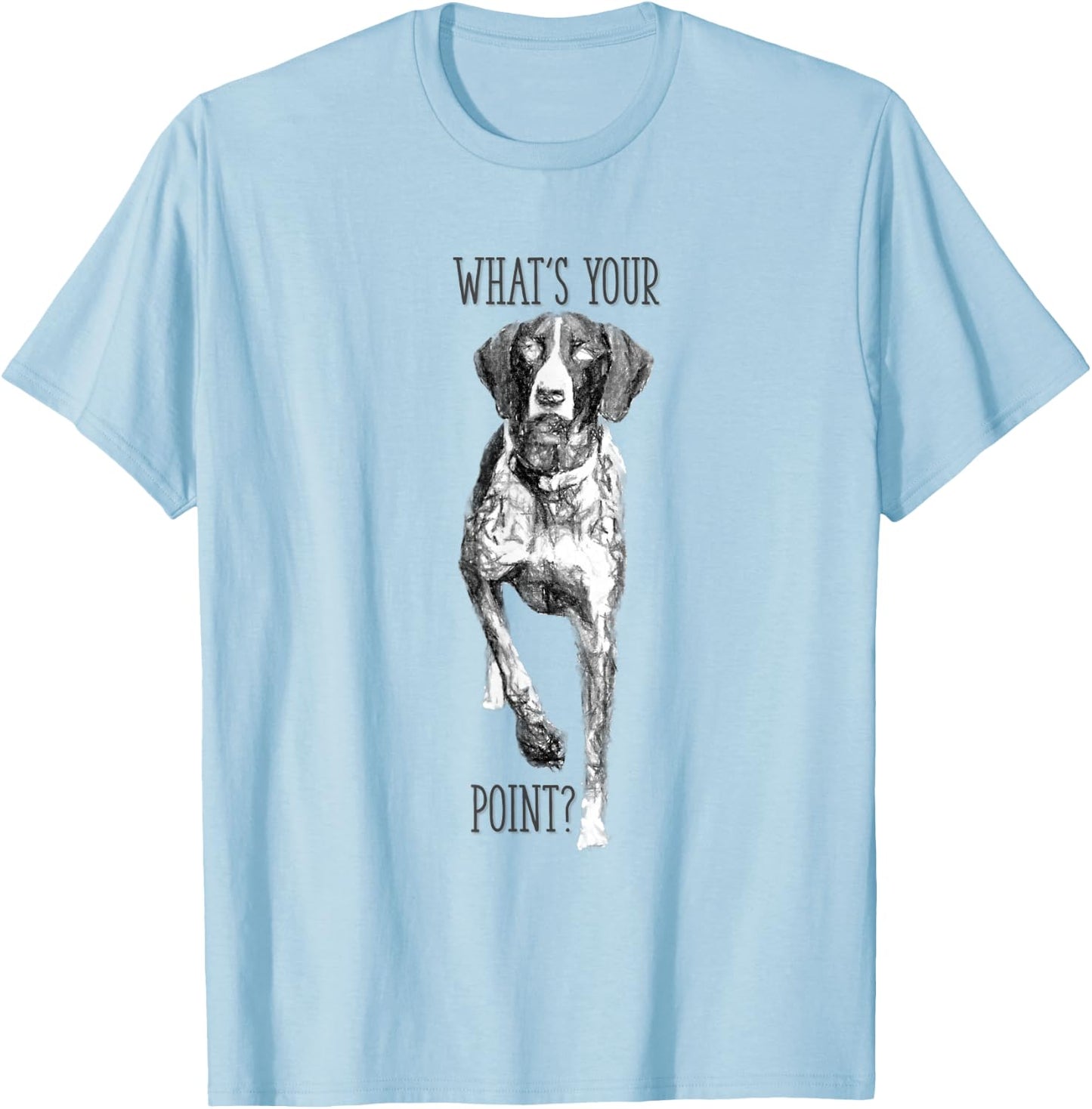 German Short Haired Pointer T-Shirt - T-Shirt | Light Blue
