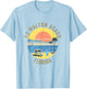 Ft Walton Beach Souvenir Apparel - Retro Vintage T-Shirt - T-Shirt | Light Blue