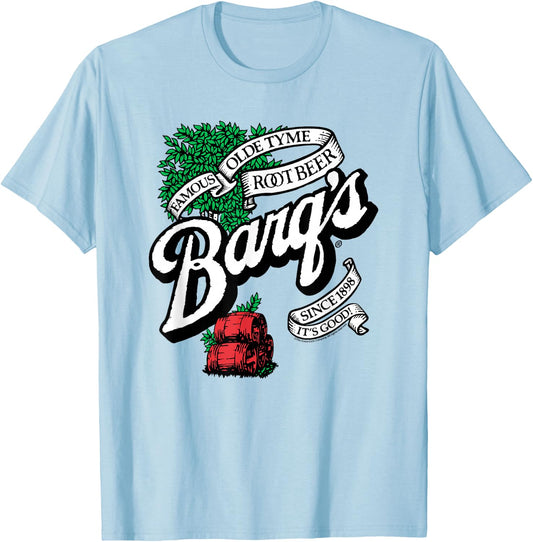 Coca-Cola - Barq's Olde Tyme Root Beer T-Shirt - T-Shirt | Light Blue