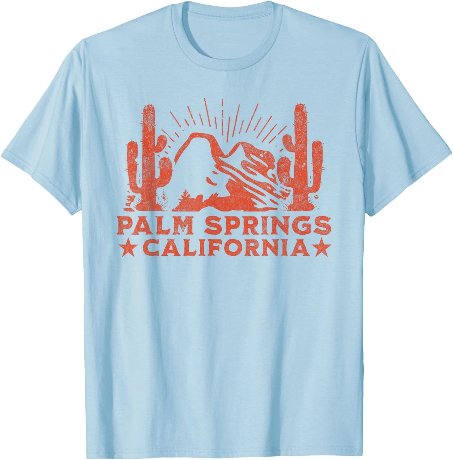 Palm Springs T-Shirt - T-Shirt | Light Blue