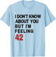 I'm Feeling 42 T-Shirt - T-Shirt | Light Blue