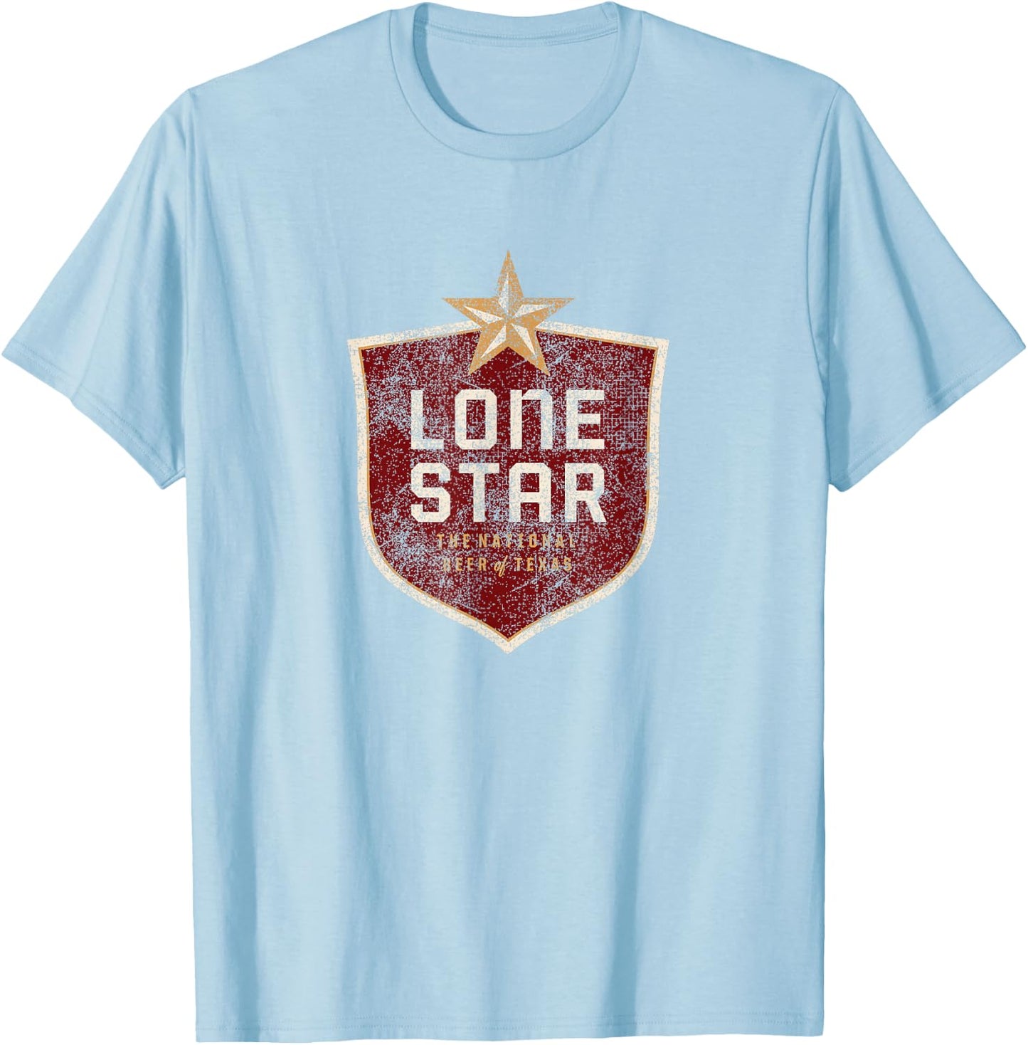 Lone Star Beer Classic T-Shirt - T-Shirt | Light Blue