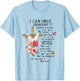 Christian Jesus Lovers Faith Blessed I Can On ly Imagine T-Shirt - T-Shirt | Light Blue