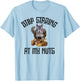 Stop Staring at my Nuts - funny Squirrel lover T-Shirt - T-Shirt | Light Blue