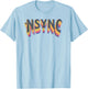 NSYNC Official Rainbow Fade T-Shirt - T-Shirt | Light Blue